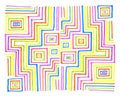 Abstract colorful pattern