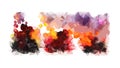 Abstract Colorful Patterns Icon, Creativity and Dynamic Art, vector design Generative AI Royalty Free Stock Photo
