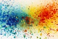 Abstract colorful pointilism background texture Royalty Free Stock Photo