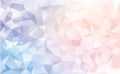 Abstract colorful polygonal background.