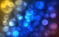 Abstract colorful rainbow defocused bookeh texture Royalty Free Stock Photo