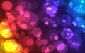 Abstract colorful rainbow defocused bookeh texture Royalty Free Stock Photo