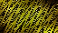 Abstract colorful running pixels background, seamless loop. Design. Zigzag pattern of shimmering and moving small rows