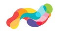 Abstract Colorful Shapes Vector, vector design Generative AI Royalty Free Stock Photo