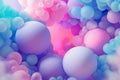 Abstract Colorful Spheres Background Royalty Free Stock Photo