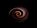 Abstract colorful spiral Royalty Free Stock Photo