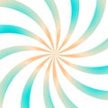 Abstract colorful spiral background. Illustration of swirl colorful. Positive energy rotation. Royalty Free Stock Photo