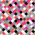 Abstract colorful square pattern background