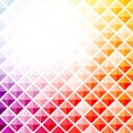 Abstract colorful square pattern background