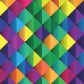 Abstract colorful squared background design vector Royalty Free Stock Photo