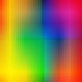 Abstract colorful squares Irregular rainbow mosaic tiles background. Trendy spectrum color harmonies template. Gradient effect Royalty Free Stock Photo