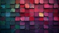 Colorful Textured Square Tile Background Royalty Free Stock Photo