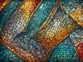 abstract colorful stained glass background Royalty Free Stock Photo