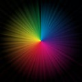 Abstract colorful starburst background