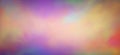 Abstract colorful sunrise or sunset background, purple pink blue green yellow orange and violet color clouds in pretty sky painti Royalty Free Stock Photo