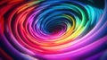 Abstract colorful swirl background with a black and white filter, AI