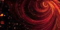 Abstract Colorful Swirling Background Design with Dynamic Shapes and Textured Elements Royalty Free Stock Photo