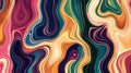 Abstract colorful swirling patterns create a vibrant and dynamic visual texture Royalty Free Stock Photo