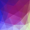 Abstract colorful geometric background with triangular pattern Royalty Free Stock Photo