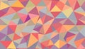 Abstract colorful triangles pattern, geometric design, backdrop, Stock Photo, Generative AI Royalty Free Stock Photo