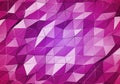 Abstract Colorful Triangular Background. 3D Rendering