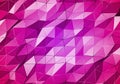 Abstract Colorful Triangular Background. 3D Rendering Royalty Free Stock Photo
