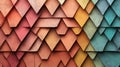 Abstract Colorful Triangular Pattern Texture Design Royalty Free Stock Photo