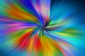 Abstract colorful twirl pattern