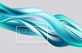 Abstract colorful vector background, color flow liquid wave for design brochure, website, flyer.