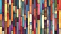 Abstract Colorful Vertical Rectangular Pattern Design Royalty Free Stock Photo