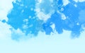 Abstract colorful water color,Blue Background. Royalty Free Stock Photo