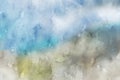 Abstract colorful watercolor for background. Creative abstract painted background, wallpaper, texture