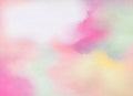 Abstract colorful watercolor background. Digital art painting Royalty Free Stock Photo