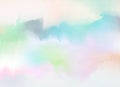 Abstract colorful watercolor background. Digital art painting Royalty Free Stock Photo