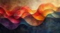 Abstract colorful wave pattern Royalty Free Stock Photo