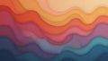 Abstract Colorful Wavy Layers Gradient Background Texture Royalty Free Stock Photo