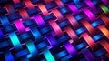 Abstract colorful woven pattern background