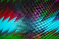 Abstract colorful zigzag lines pattern background, blue, black, green, purple, red neon light zig zag stripes backdrop