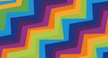 Abstract Colorful Zigzag Pattern Background Design Royalty Free Stock Photo
