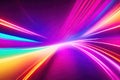 abstract colorfull design background of light with stripes of colourful rays moving, ai generative Royalty Free Stock Photo