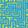 Abstract colorl seamless pattern resembling a maze