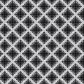 Abstract colorless geometric seamless pattern Futuristic colorless background