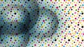 Abstract colors dots texture background