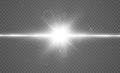 Abstract colors laser beam. Transparent is isolated on a black background. Royalty Free Stock Photo