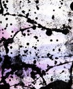 Abstract colors painting texture with black drops Royalty Free Stock Photo
