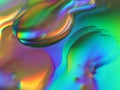 Abstract Colors Rainbow Drops reflexes macro background blur Royalty Free Stock Photo