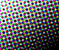 Abstract colour polka dot