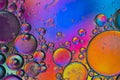 Abstract colourful bubbles. Holiday soft background with color circles