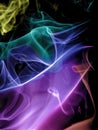 Abstract Colourful Smoke