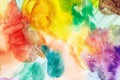 Abstract colourful watercolor background Royalty Free Stock Photo